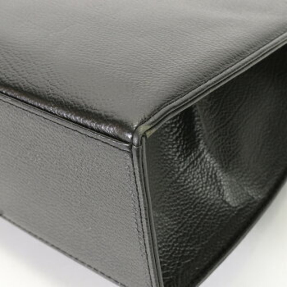 Yves Saint Laurent Cassandra leather handbag top handle shoulder strap - Picture 11 of 14